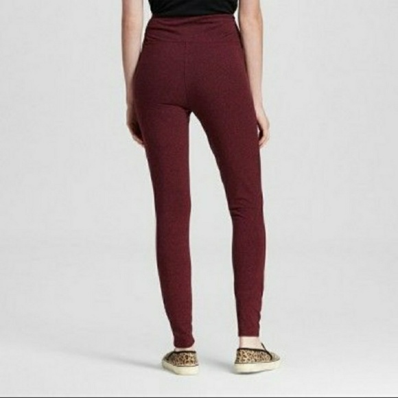 Mossimo Supply Co. Pants - 😈 3/$15 NWOT Maroon Mossimo Leggings